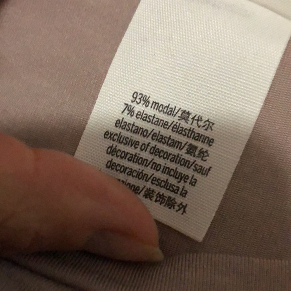 VS PINK-Oversized SleepShirt-XS-Dusty Mauve-CrewNeck-Soft Modal-EUC - Picture 11 of 14